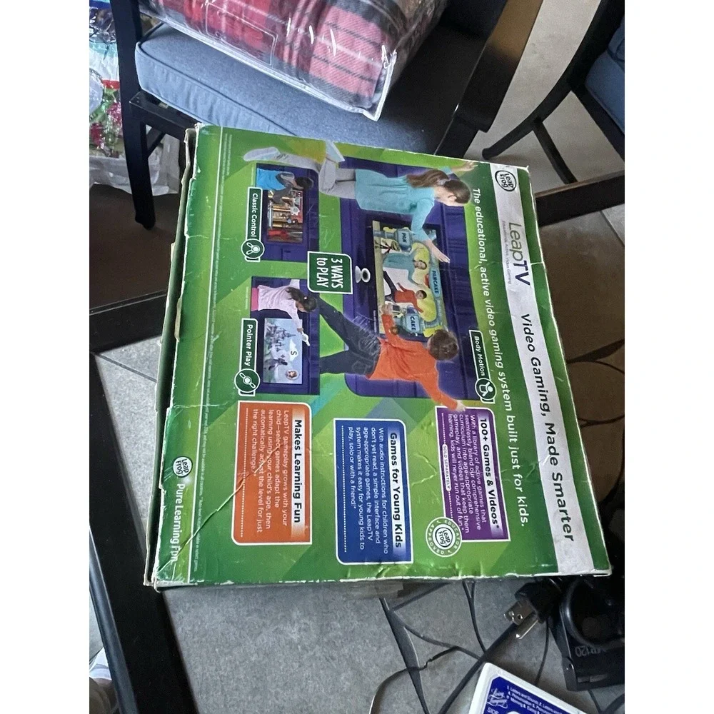 LeapFrog LeapTV Educational Video Gaming System Leap Frog Leap TV Missing Power